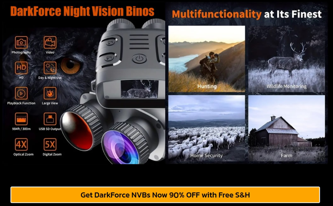 Dark Force Night Vision Binoculars Review: Budget Tech With Battlefield Bite
